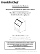 Franklin Chef FIM120 User Manual