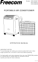 Freecom RCS-S3000T Operation Manual
