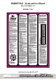 Freestyle Mega Shark 724 Instruction Sheet