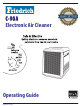 Friedrich C-90A Operating Manual