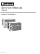 Friedrich racservmn Service Manual