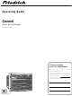 Friedrich SC06 Operating Manual