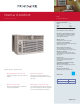 Frigidaire HOME COMFORT FRA054XT7 Specification Sheet