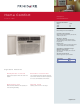 Frigidaire HOME COMFORT FRA123BU1 Specification Sheet