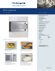 Frigidaire FPMV189KF Specification Sheet