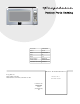 Frigidaire FRIGIDAIRE CPMO209K Factory Parts Catalog