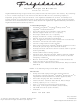 Frigidaire Gallery Series Product Facts