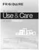 Frigidaire 137168300B Use & Care Manual
