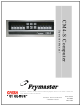 Frymaster CM4-S Computer Operation Manual