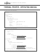 Fujitsu Printer User Manual