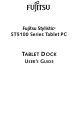 Fujitsu Tablet DOCK ST5100 Series User Manual