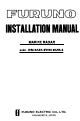 Furuno 1932 MARK-2 Installation Manual