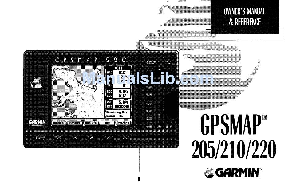 GARMIN ASTRO 220 OWNER