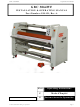 GBC 3064WF Installation And Operating Manual
