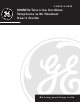 GE 2-9926 User Manual