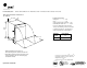 GE GE Profile PDW8000G Dimension Manual