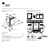 GE GE Profile PDW8700JBB Dimension Manual