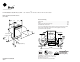 GE GE Profile PDW8800JBB Dimension Manual