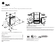 GE GE Profile PDW9200JBB Dimension Manual