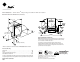 GE GE Profile PDW9800JBB Dimension Manual