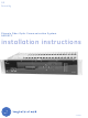 GE Security Phoenix A8950CC Installation Instructions Manual