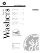 GE Profile WPRB9250 Owner's Manual