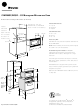 GE Monogram ZEM200BF Dimensions And Specifications