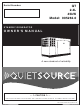 Generac Power Systems QuietSource 005262-0 Owner's Manual