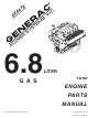 Generac Power Systems 0E6478 Parts Manual