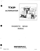 Generac Power Systems Alternator TXP Repair Manual