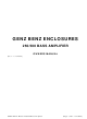 Genz-Benz 250 Owner's Manual