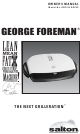 George Foreman GRP4 Owner's Manual