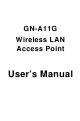 Gigabyte GN-A11G User Manual