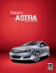 Saturn Saturn ASTRA Product Manual