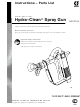 Graco Hydra-Clean 208008 Instructions Manual