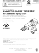 Graco UNICARB 308936 Instructions-Parts List Manual