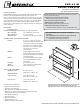Greenheck Smoke Dampers SMD-401M Specifications