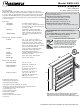 Greenheck Smoke Dampers SMD-203 Specifications