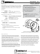 Greenheck Smoke Dampers SSSMDR-501 Specifications