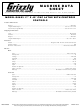 Grizzly G0653 Machine Data Sheet