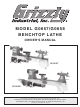 Grizzly G0657/G0658 Owner's Manual
