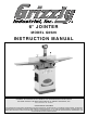 Grizzly G0526 Instruction Manual