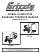 Grizzly H8189/H8190 Owner's Manual
