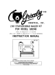 Grizzly G9248 Instruction Manual