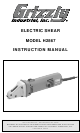 Grizzly H2867 Instruction Manual