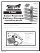 Mighty Mule FM121 Installation Manual