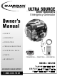 Generac Power Systems 5209 Owner's Manual