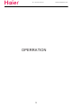 Haier AIR CONDITIONER Operation Manual