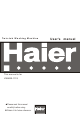 Haier HWM60-111S User Manual