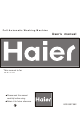 Haier HWM60-20B User Manual